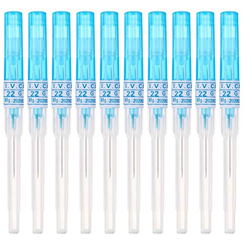 Piercing Needles,New Star Tattoo 10pcs 22G Gauge Needle Steel Catheter Body P...