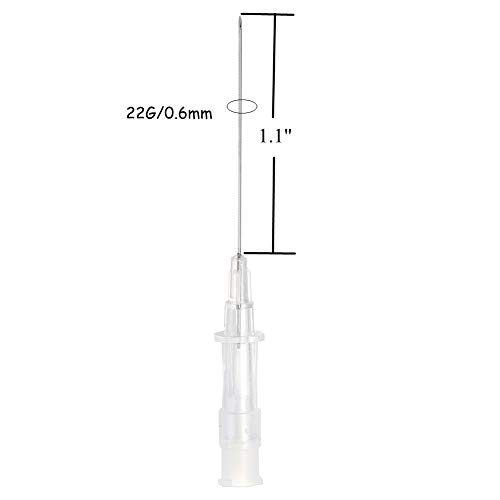 Piercing Needles,New Star Tattoo 5PCS 22G Gauge IV Catheter Needles Kit Pierc...