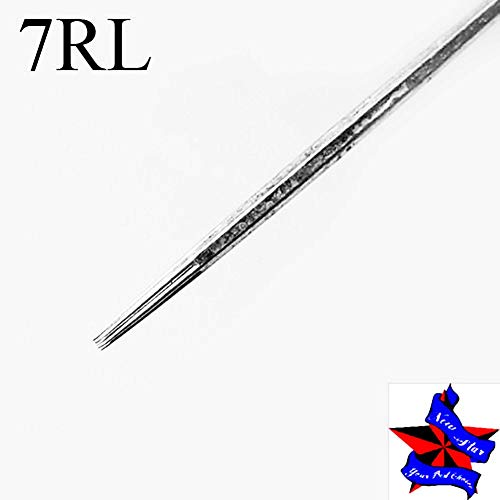 Tattoo Needles,New Star Tattoo Disposable Sterilized Premium Quality 7RL Tatt...