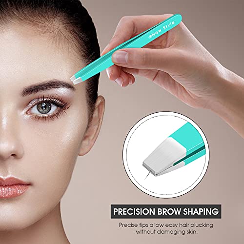 New Style Tweezer Set – Professional Stainless Steel Tweezers, Combo Pack, Mu...