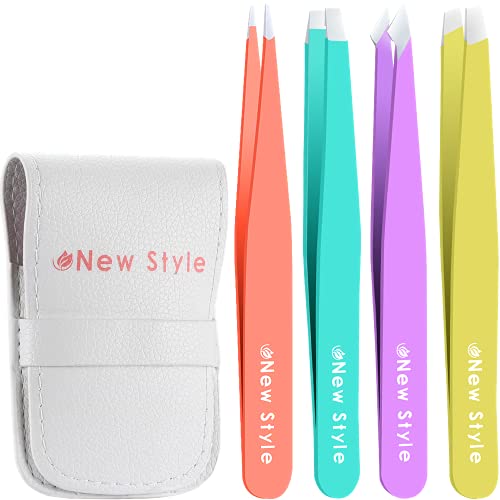 New Style Tweezer Set – Professional Stainless Steel Tweezers, Combo Pack, Mu...