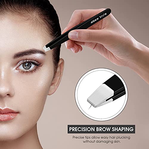 New Style Tweezers For Women And Men – Precision Professional Stainless Steel...