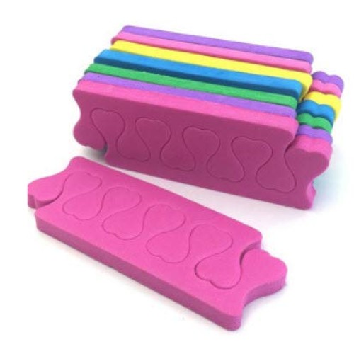New8Beauty Toe Separators Toe Spacers Variety Colors Series (12 Pairs)- Apply...