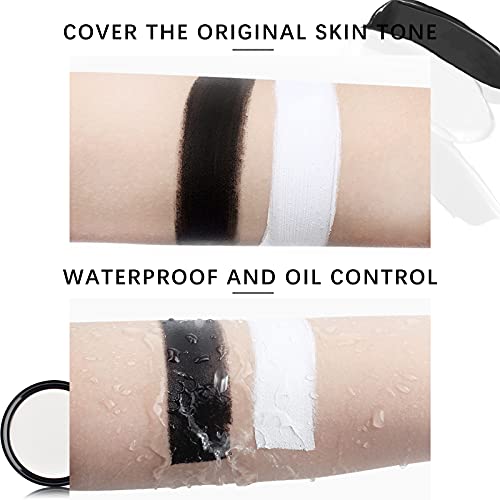 NewBang 2 Pack Face Makeup Concealer Palette,Creamy Foundation Makeup Kit,Las...