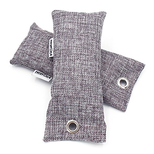 NEWBEA 12 Pack Bamboo Charcoal Air Purifying Bag, Charcoal Bags Odor Absorber...