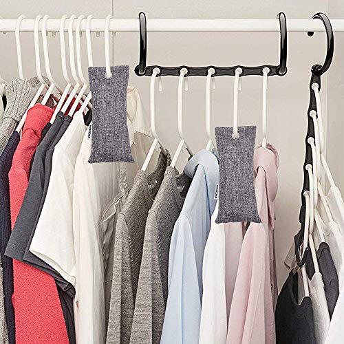 NEWBEA 12 Pack Bamboo Charcoal Air Purifying Bag, Charcoal Bags Odor Absorber...