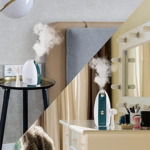 Newbealer 3in1 Facial Steamer, 20 Min Hot & 60 Min Cold Nano Ionic Steam, Aro...