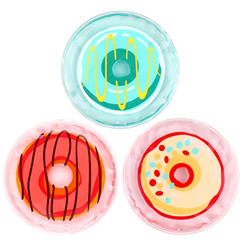 NEWGO Ice Pack for Kids Boo Boo 3 Pack Hot Cold Gel Pack for Children Injurie...