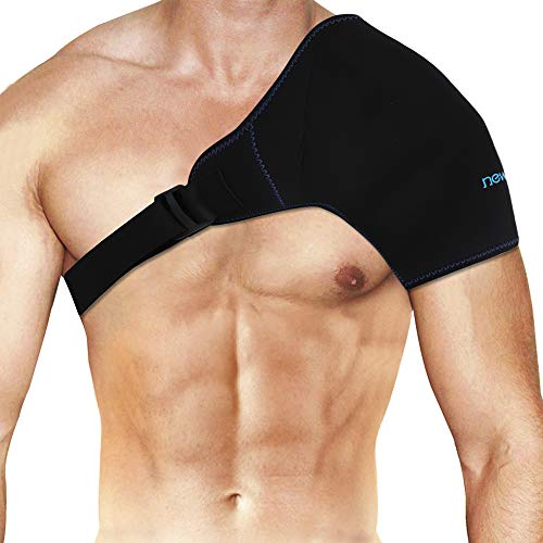 NEWGO Shoulder Ice Pack Rotator Cuff Cold Therapy, Reusable Ice Pack Wrap Sho...