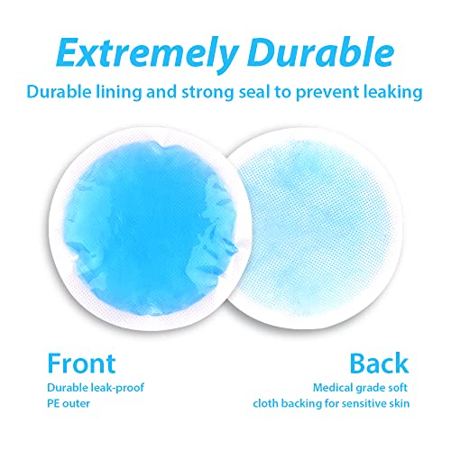 NEWGO Small Ice Packs for Injuries Reusable 6 Pack Ice Heat Gel Cold Pack wit...