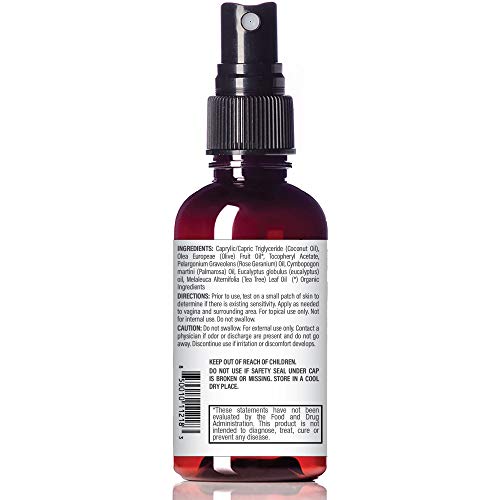 NewLife Naturals Intimate Feminine Spray with Rose Geranium : All Natural Vag...