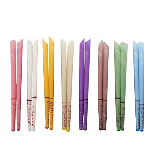 Newmind 10Pcs Natural Ear Treatment Candles Kit Ear Wax Remover Fragrance Can...