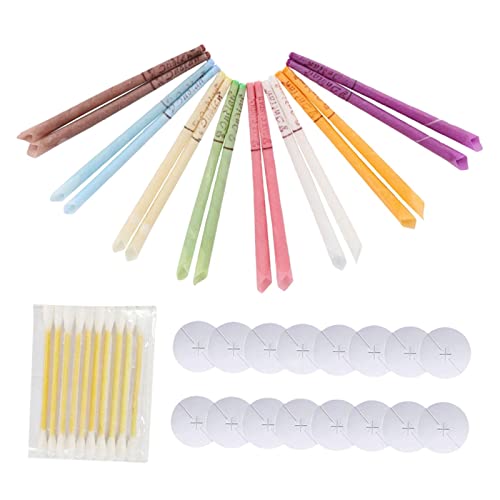 Newmind 10Pcs Natural Ear Treatment Candles Kit Ear Wax Remover Fragrance Can...