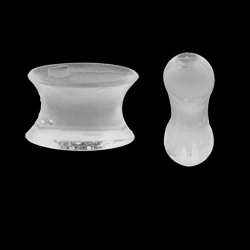 Newmind 4Pcs Silicone Gel Toe Spacers Toe Caps Blisters Corns Separators Prot...