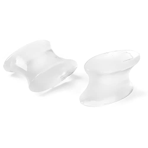 Newmind 4Pcs Silicone Gel Toe Spacers Toe Caps Blisters Corns Separators Prot...