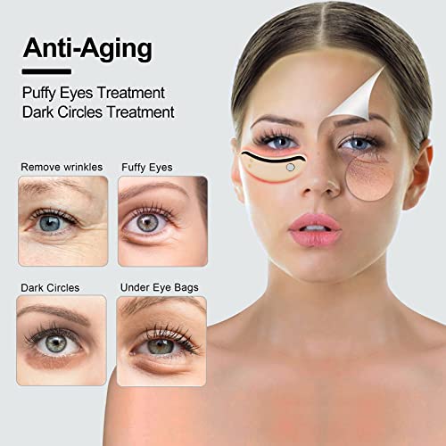 Eye Mask, Eye Massager, Eye Patches with LED Red Light, Reusable Anti-aging E...