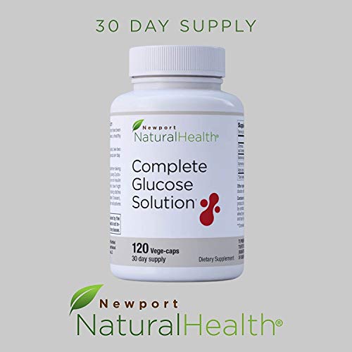 Complete Glucose Solution: Healthy Blood Sugar Supplement, Healthy Insulin Gl...