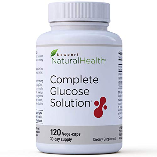 Complete Glucose Solution: Healthy Blood Sugar Supplement, Healthy Insulin Gl...