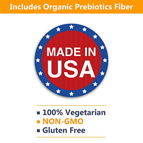 NewRhythm Probiotics 50 Billion CFU 20 Strains, 60 Veggie Capsules, Targeted ...