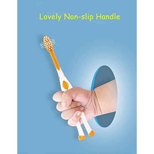 8 Packs Kids Toothbrush, Extra Soft Lovely Little Deer Toothbrush for Kids 2-...