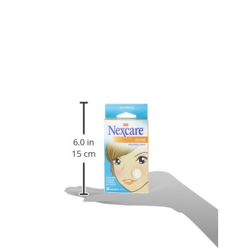 Nexcare Acne Cover, Invisible, Drug Free, Clear 36 Count
