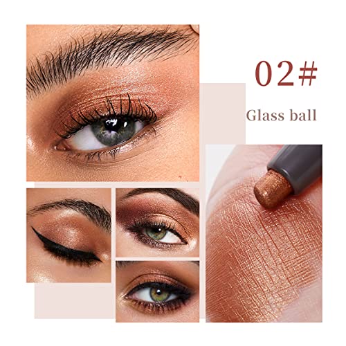 Eye Shadow Stick, Eyeshadow Pencil, Eyeshadow Stick, Rotatable Eye Pencil wit...