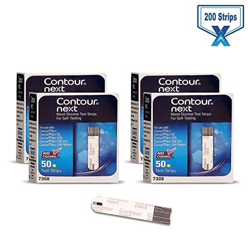 Next-Level-Med Diabetes Testing Kit - Includes 200 Strips, 200 Lancets, 1 EZ ...