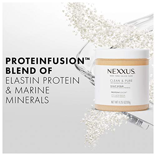 Nexxus Clean & Pure Sulfate-Free Scalp Scrub Exfoliating and Nourishing Hair ...