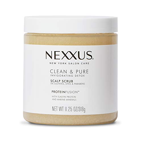 Nexxus Clean & Pure Sulfate-Free Scalp Scrub Exfoliating and Nourishing Hair ...