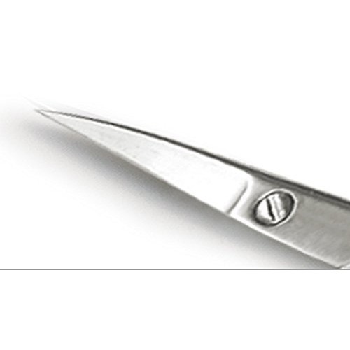 Stainless Steel Curved Facial Hair Scissor, Eyebrow Trimmer , Growing Scissor...