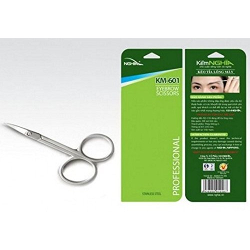 Stainless Steel Curved Facial Hair Scissor, Eyebrow Trimmer , Growing Scissor...