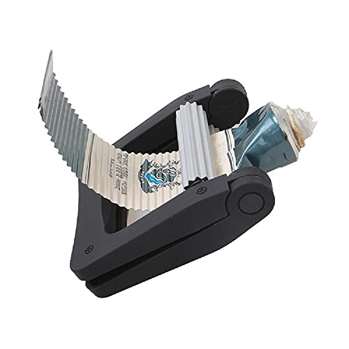 Doremy Toothpaste Squeezer Tube Wringer Dispenser Matte Plastic and Stainless...