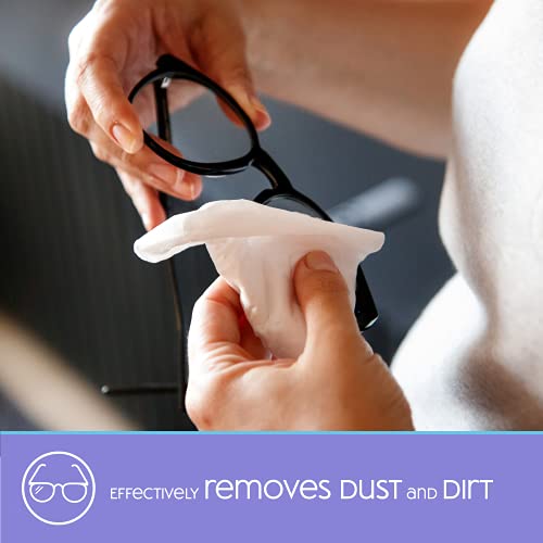 Nice 'n Clean SmudgeGuard Lens Cleaning Wipes (100 Total Wipes) | Pre-Moisten...