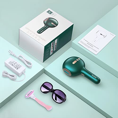 NICEBLE Hair Removal Device with Sapphire Ice-cooling System, Permanent Painl...