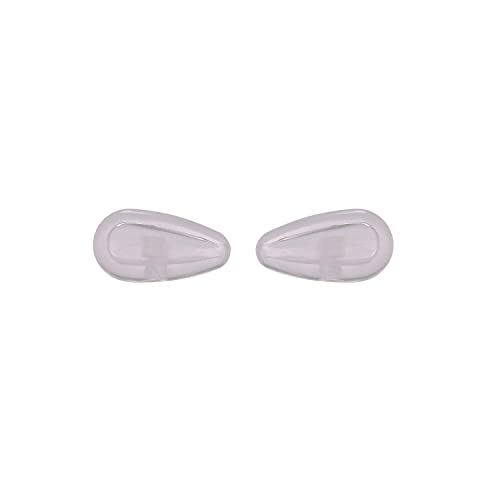 NicelyFit Clear Screw-in Nose Pads for Oakley Eyeglass Glass Frames Tincup Wi...