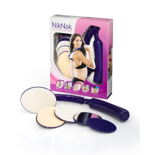Nick Nack – Lotion Applicator, Back Exfoliator, Skincare Device with Many App...