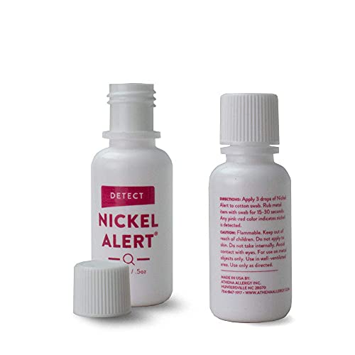 Nickel Alert Single Bottle - Perform 200+ At-Home DMG Spot Tests for Nickel i...