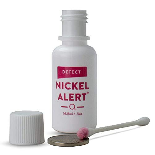 Nickel Alert Single Bottle - Perform 200+ At-Home DMG Spot Tests for Nickel i...