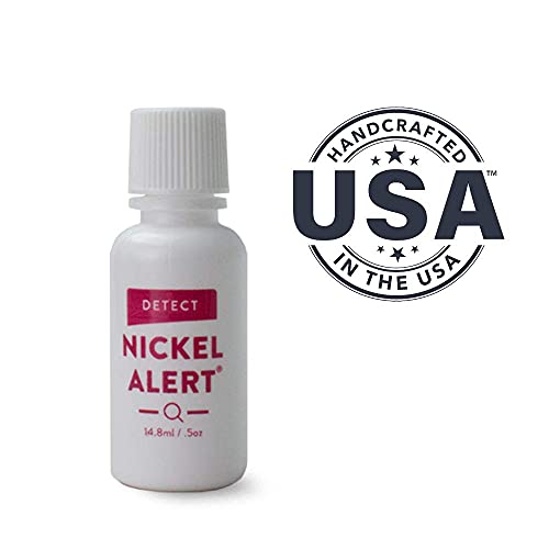 Nickel Alert Single Bottle - Perform 200+ At-Home DMG Spot Tests for Nickel i...