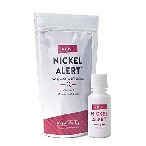Nickel Alert Single Bottle - Perform 200+ At-Home DMG Spot Tests for Nickel i...