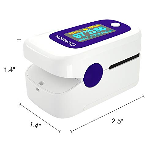 Nicwell Fingertip Pulse Oximeter,SpO2 Pulse Oximeter with Accurate Fast Readi...