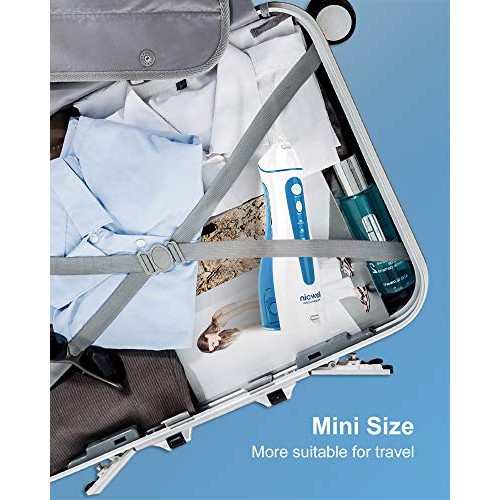 Water Dental Flosser Cordless for Teeth - Nicwell 4 Modes Dental Oral Irrigat...