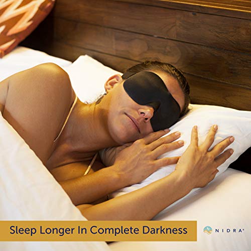 #1 Rated Patented Sleep Mask - Premium Quality Eye Mask with Contoured Shape ...