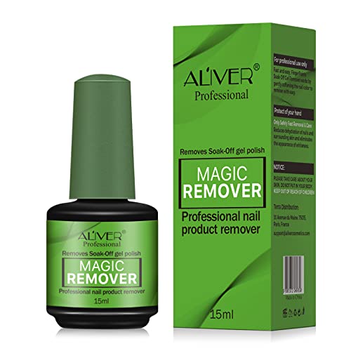 Gel Nail Polish Remover, Professional Nail Polish Remover, In 3 mins Quickly ...