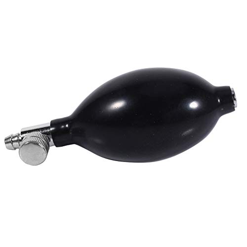Replacement Black Manual Inflation Blood Pressure Latex Bulb with Air Release...