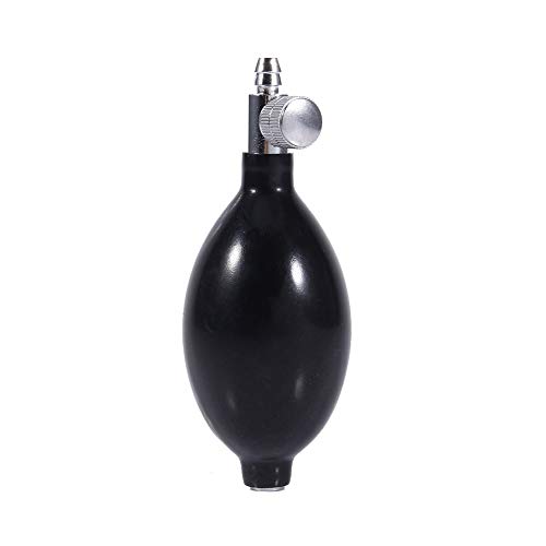 Replacement Black Manual Inflation Blood Pressure Latex Bulb with Air Release...