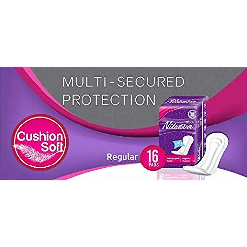 Nileeva Individually Wrapped Super Maxi Sanitary Napkins Feminine Care, Super...