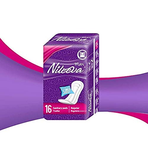 Nileeva Individually Wrapped Super Maxi Sanitary Napkins Feminine Care, Super...