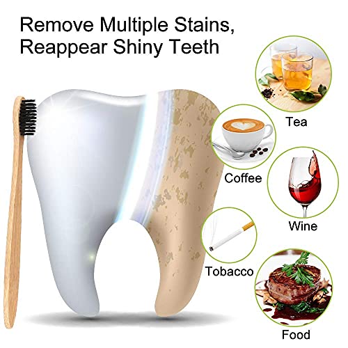 Activated Charcoal Teeth Whitening Powder Natural Coconut Teeth Whitener 2.1 ...