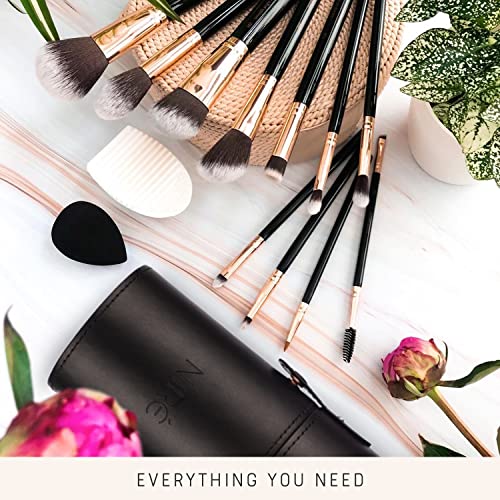 Niré Beauty 15piece Award Winning Professional Makeup Brush Set: Vegan Makeup...
